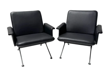 Mid-Century Modern Lounge Chairs No. 1432 by Andre Cordemeijer for Gispen, 1961